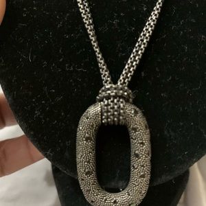 - David Yurman midnight melange Diamond necklace